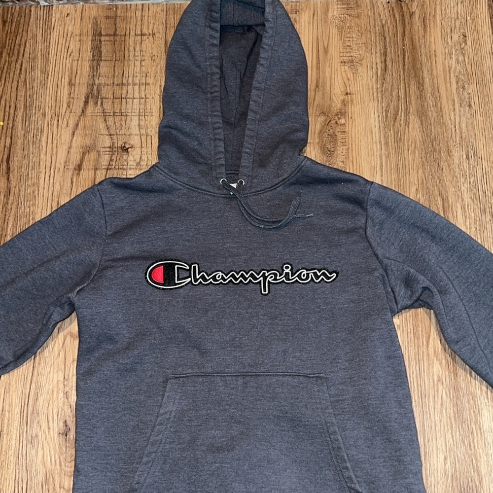 Champion Gray Hoodie